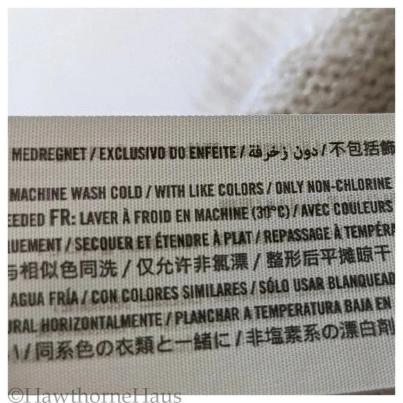 ABERCROMBIE & FITCH Soft Fair Isle Sweater Size S Pullover Logo Knit - Picture 6 of 6